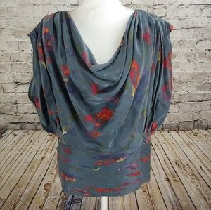 Catherine Malandrino 100% silk top